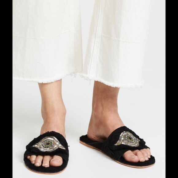 Figue Evil Eye Noona Slide Sandals - Picture 3 of 10